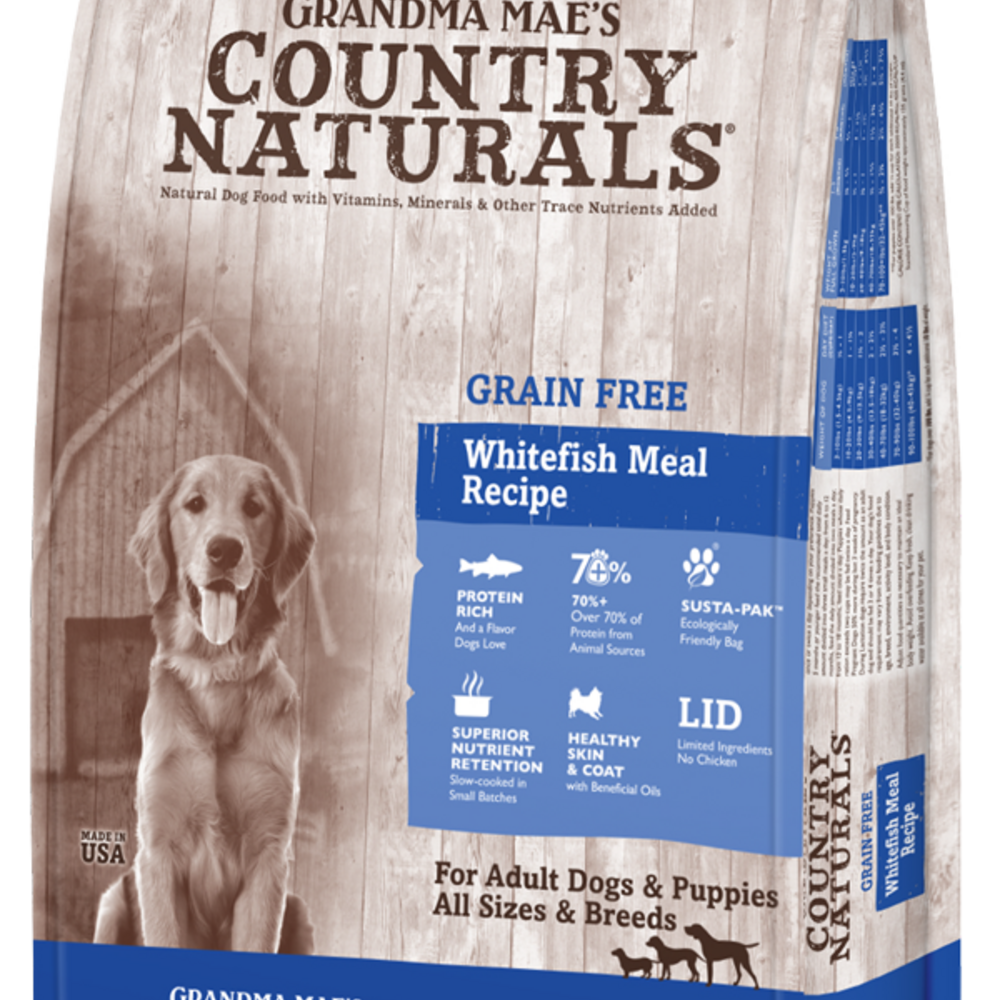 Country Naturals Grain Free Whitefish Dog Food