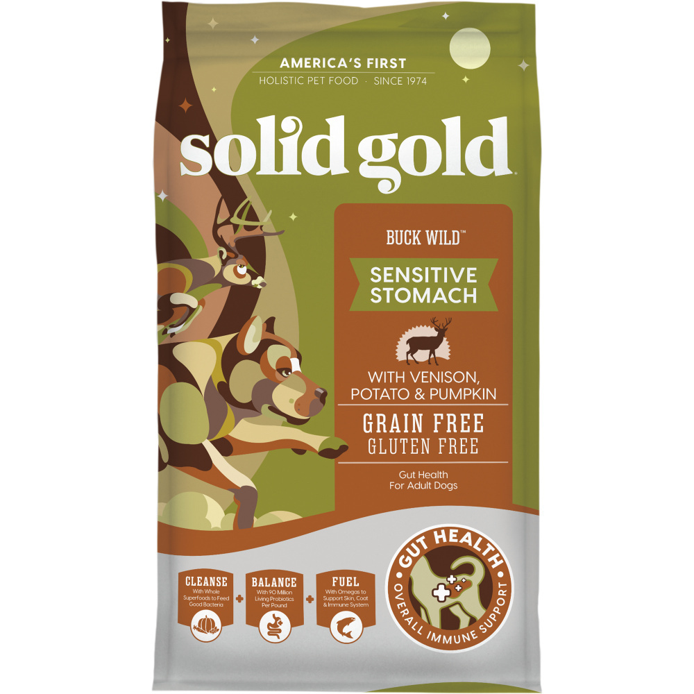 
                  
                    Solid Gold Nutrientboost Buck Wild Vension Potato & Pumpkin Recipe Dry Dog Food
                  
                