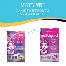 Load image into Gallery viewer, Solid Gold Nutrient Boost Formula Mighty Mini Grain Free Toy &amp; Small Breed Recipe with Lamb, Sweet Potato, &amp; Carrot Dry Dog Food