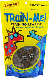 Crazy Dog Train-Me! Soft & Chewy Chicken Dog Treats