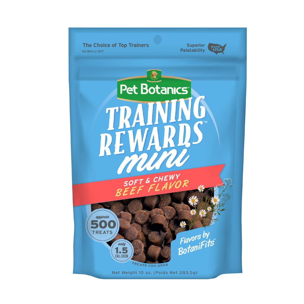 
                  
                    Pet Botanics Training Rewards Mini Soft & Chewy Beef Dog Treats
                  
                