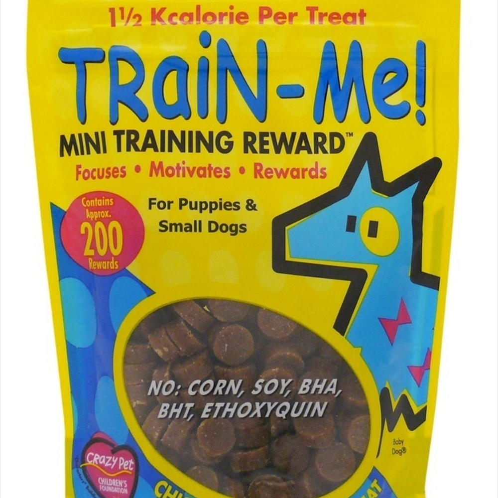 Crazy Dog Train-Me! Mini Soft & Chewy Chicken Dog Treats