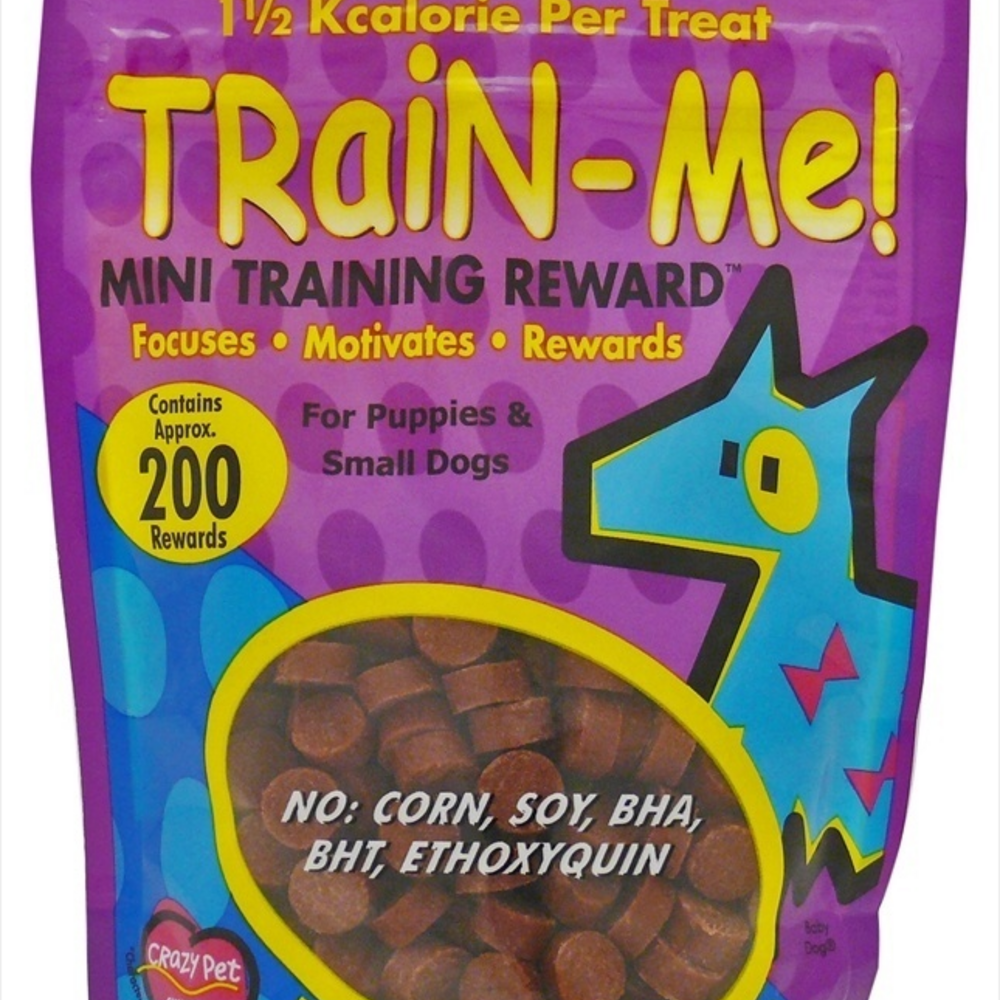 Crazy Dog Train-Me! Mini Soft & Chewy Beef Dog Treats