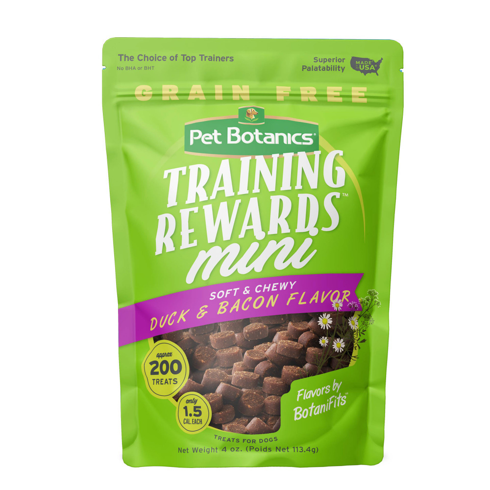 
                  
                    Pet Botanics Training Rewards Mini Soft & Chewy Grain Free Duck & Bacon Dog Treats
                  
                