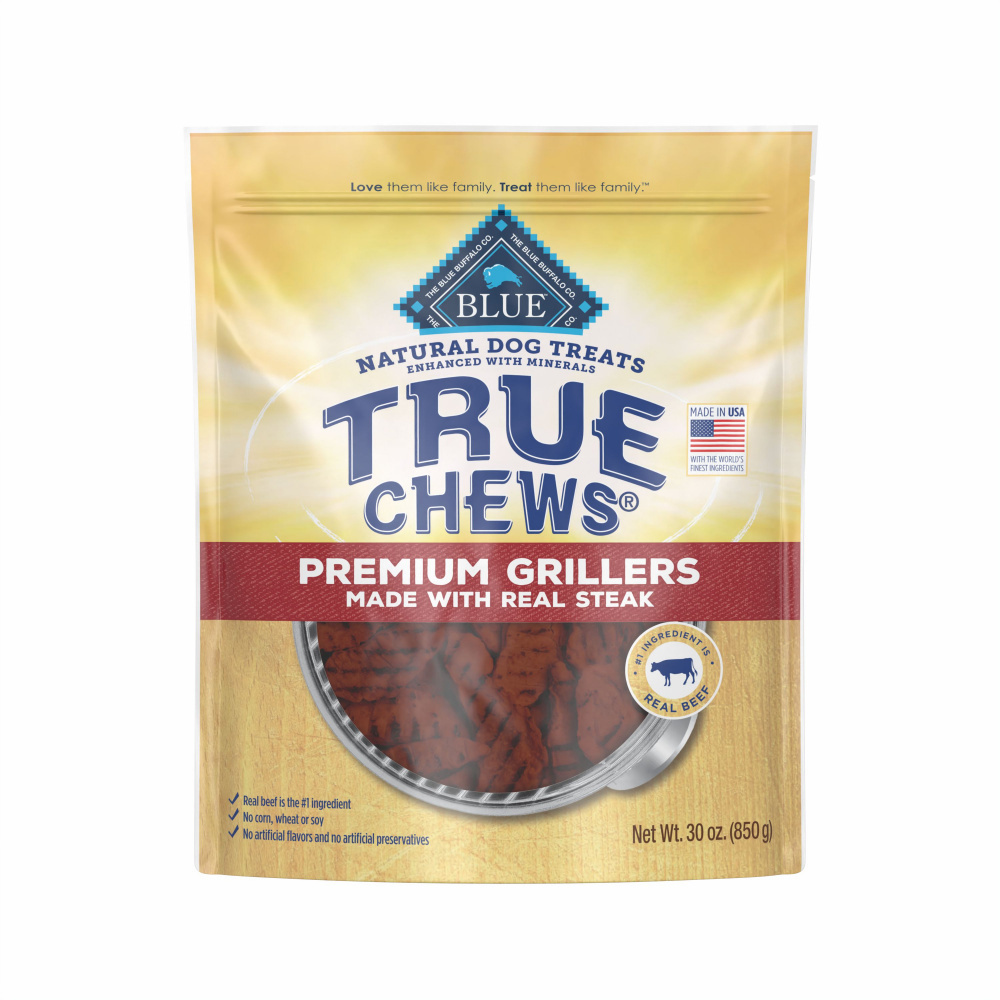 Blue Buffalo True Chews Steak Grillers Dog Treat