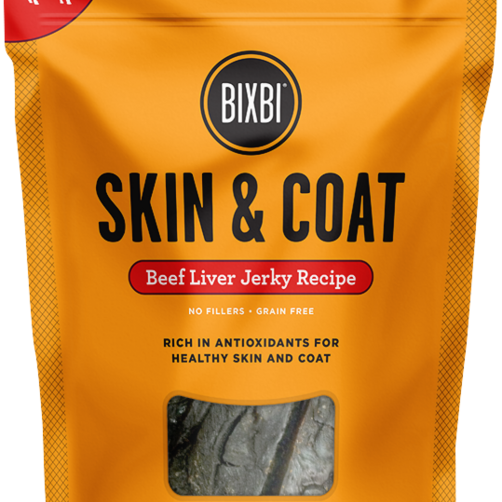 Bixbi Skin & Coat Beef Lung Dog Treats