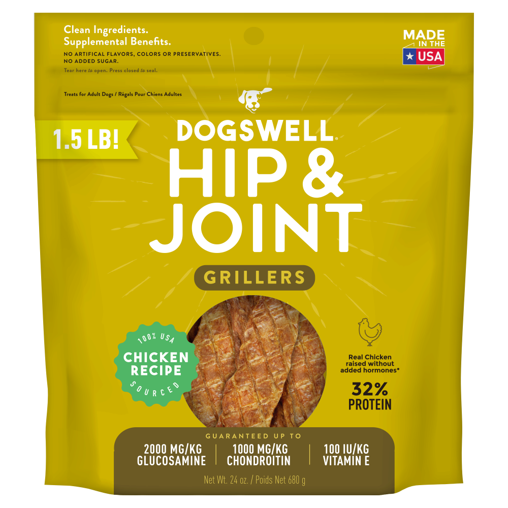 
                  
                    Dogswell Hip & Joint Grillers Chicken Dog Treats
                  
                