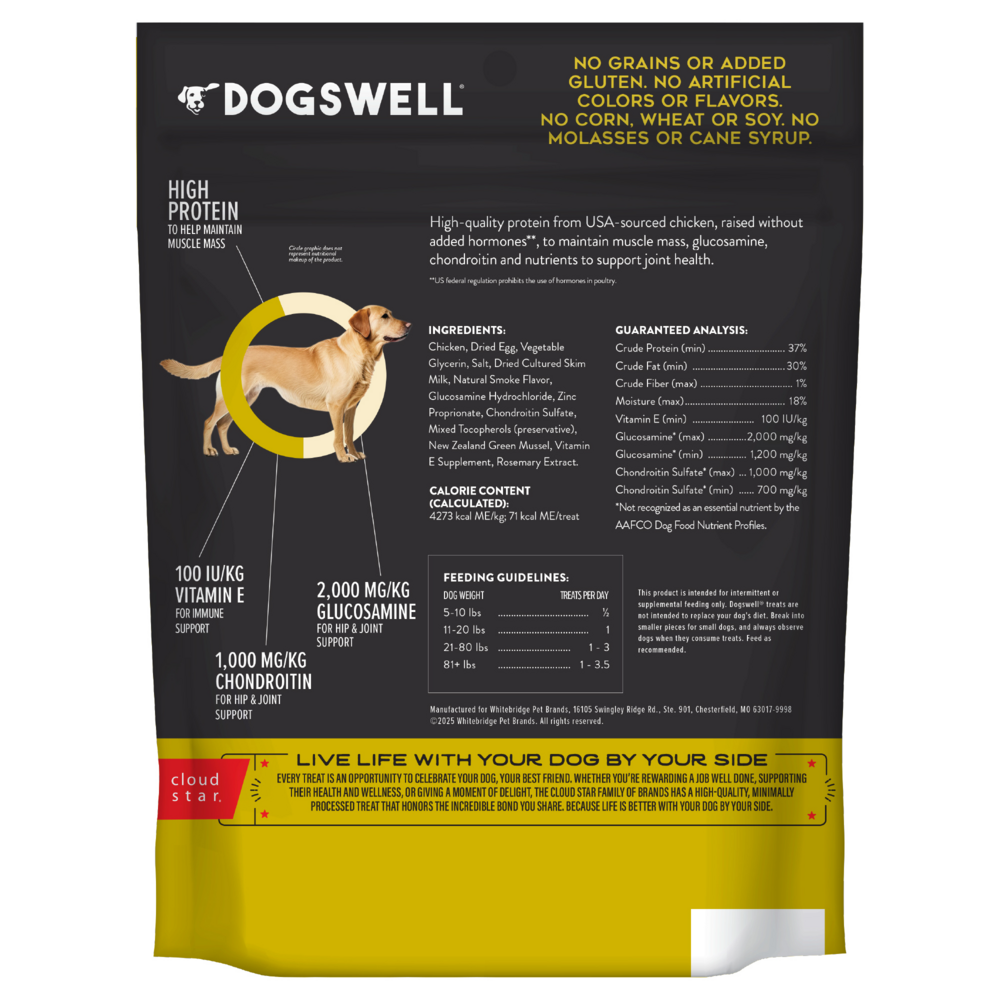 
                  
                    Dogswell Hip & Joint Grillers Chicken Dog Treats
                  
                