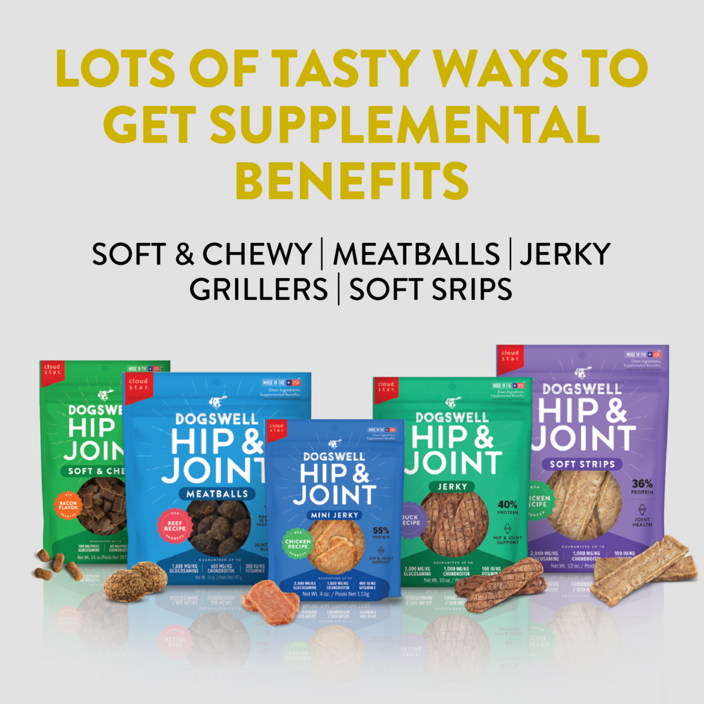 
                  
                    Dogswell Hip & Joint Grillers Chicken Dog Treats
                  
                