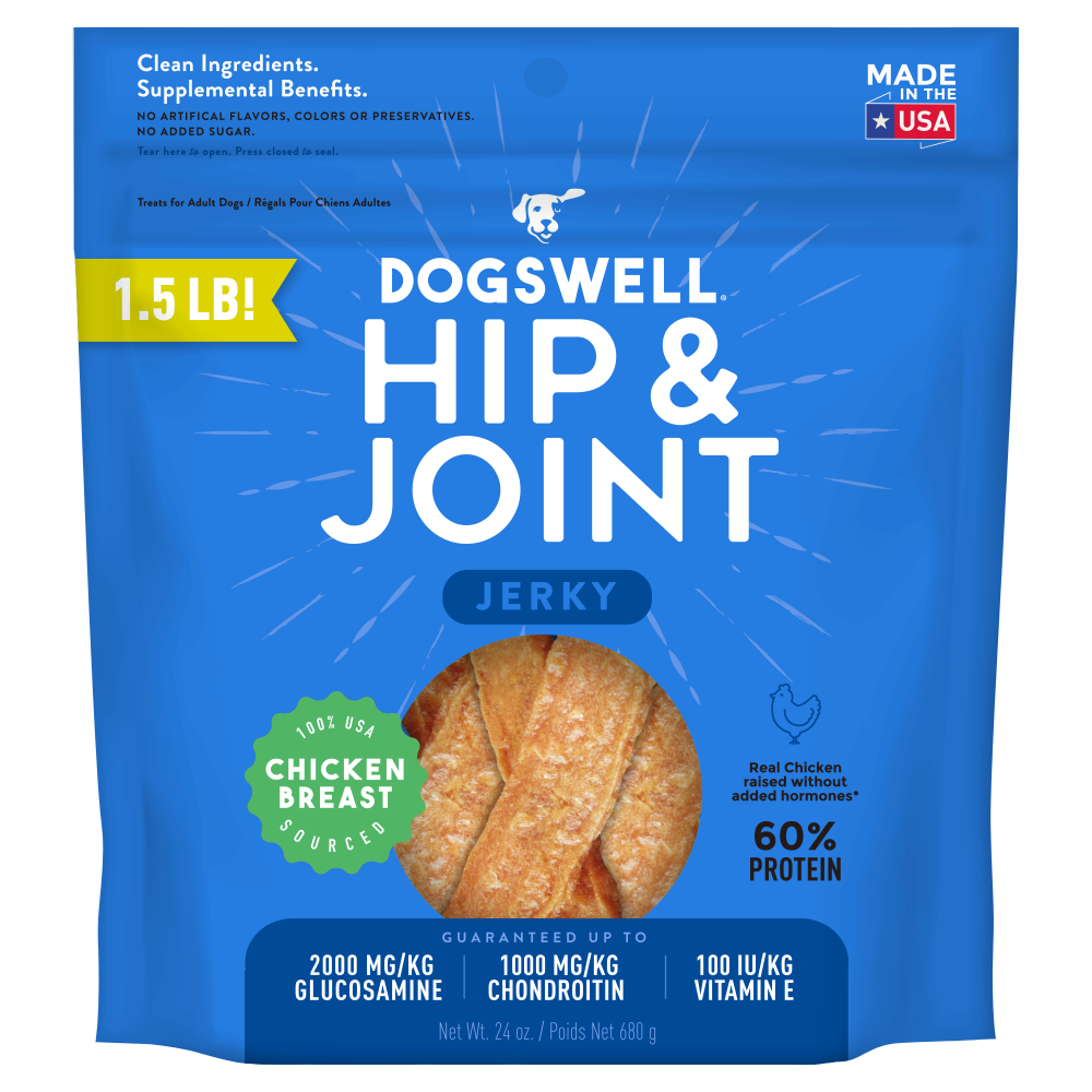 
                  
                    Dogswell Hip & Joint Jerky Chicken Breast Dog Treats
                  
                