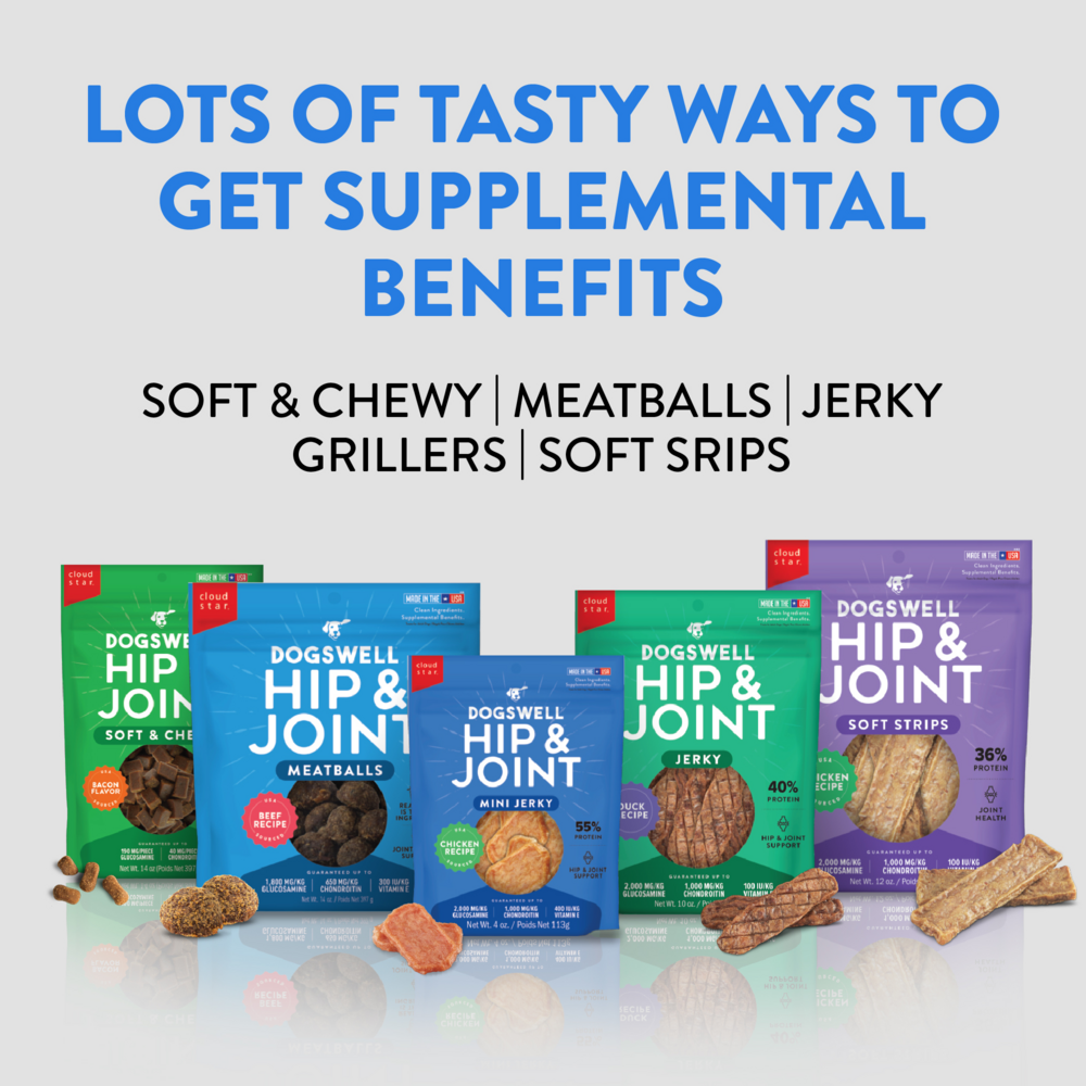 
                  
                    Dogswell Hip & Joint Jerky Chicken Breast Dog Treats
                  
                
