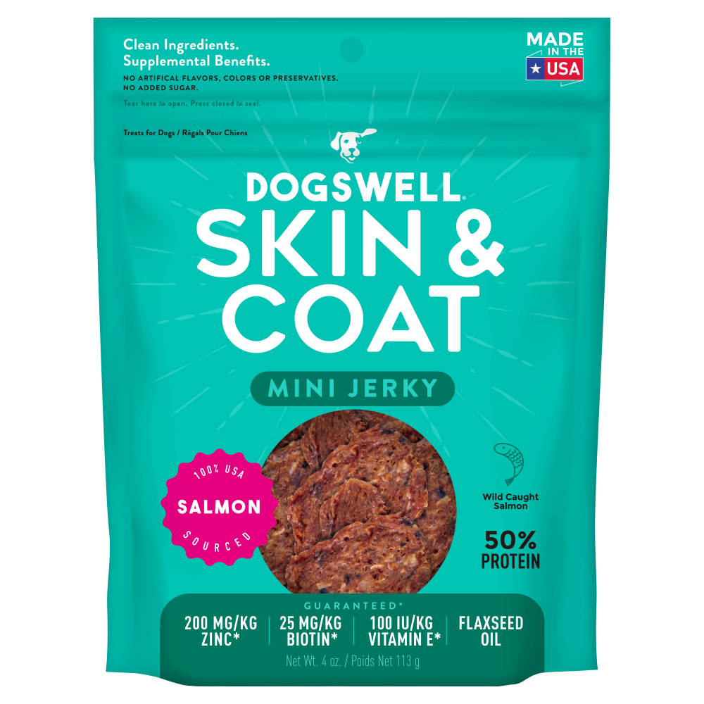 
                  
                    Dogswell Skin & Coat Mini Jerky Salmon Dog Treats
                  
                