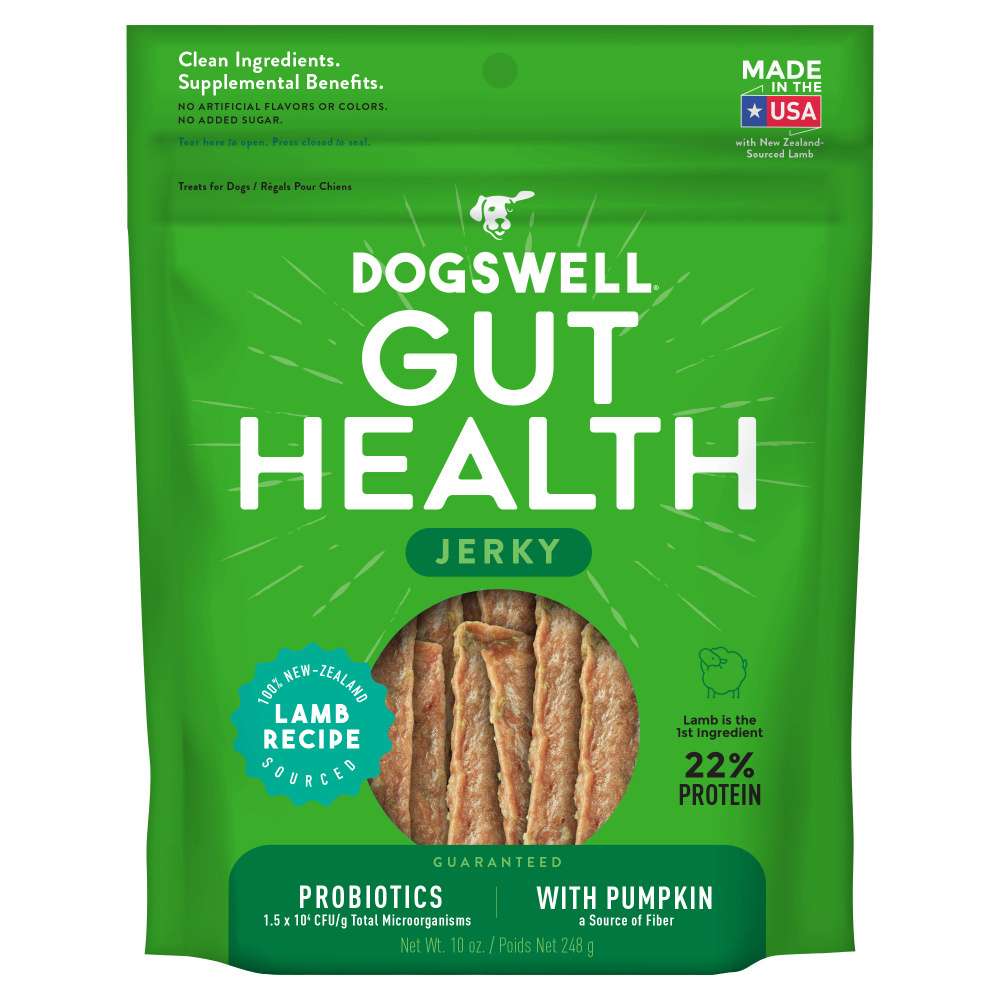 
                  
                    Dogswell Gut Health Jerky Lamb Dog Treats
                  
                