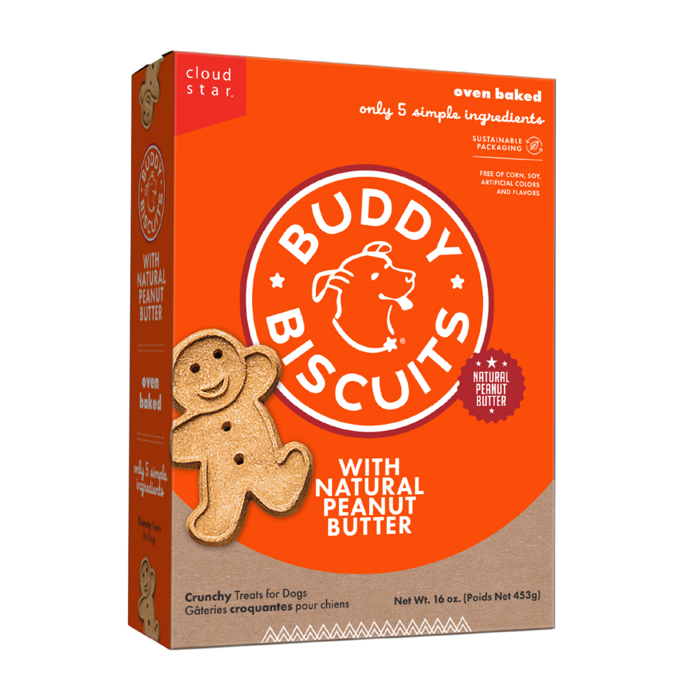 Buddy Biscuits Crunchy Peanut Butter Dog Treats