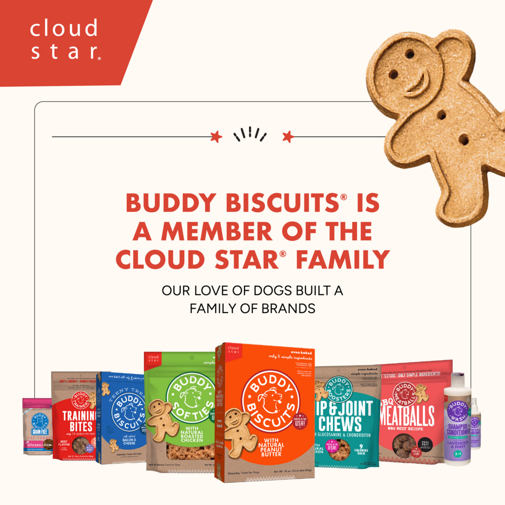 
                  
                    Buddy Biscuits Crunchy Peanut Butter Dog Treats
                  
                