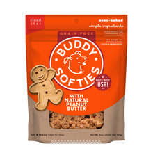 Load image into Gallery viewer, Buddy Biscuits Softies Soft &amp; Chewy Grain Free Peanut Butter Dog Treats