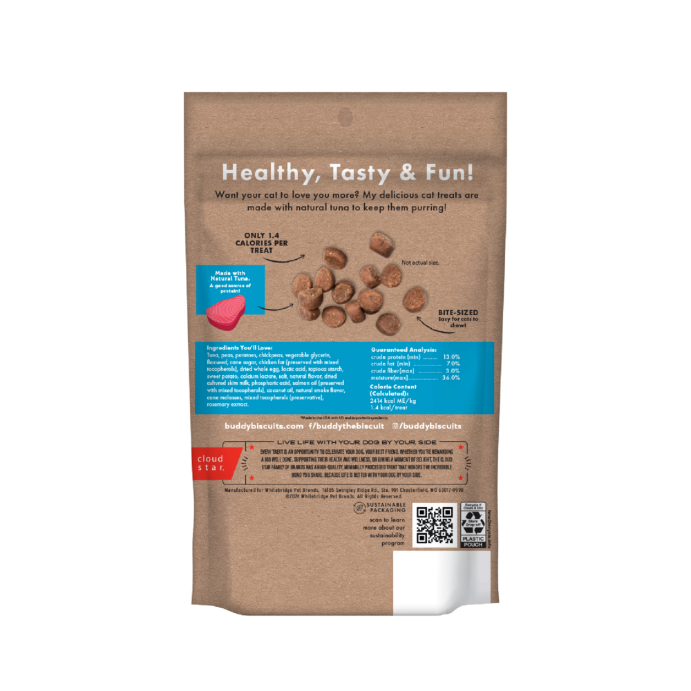 
                  
                    Buddy Biscuits Grain Free Tempting Tuna Cat Treats
                  
                