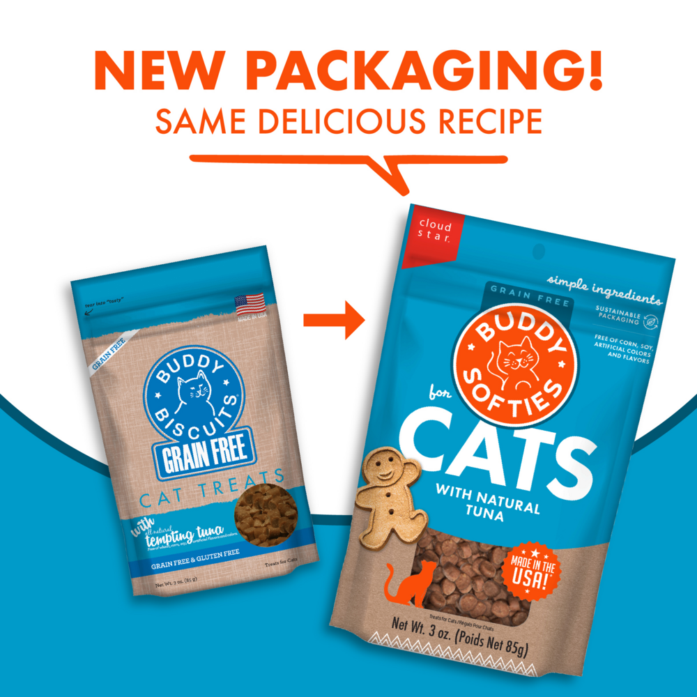 
                  
                    Buddy Biscuits Grain Free Tempting Tuna Cat Treats
                  
                