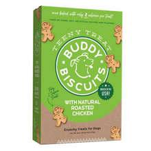 Load image into Gallery viewer, Buddy Biscuits Teeny Crunchy Roasted Chicken Dog Treats