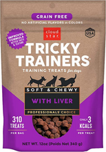 Load image into Gallery viewer, Cloud Star Tricky Trainers Soft &amp; Chewy Grain Free Liver Dog Treats