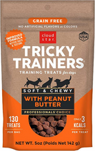 Load image into Gallery viewer, Cloud Star Tricky Trainers Soft &amp; Chewy Grain Free Peanut Butter Dog Treats