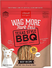 Load image into Gallery viewer, Cloud Star Wag More Bark Less Jerky Grain Free Texas BBQ Beef Dog Treats