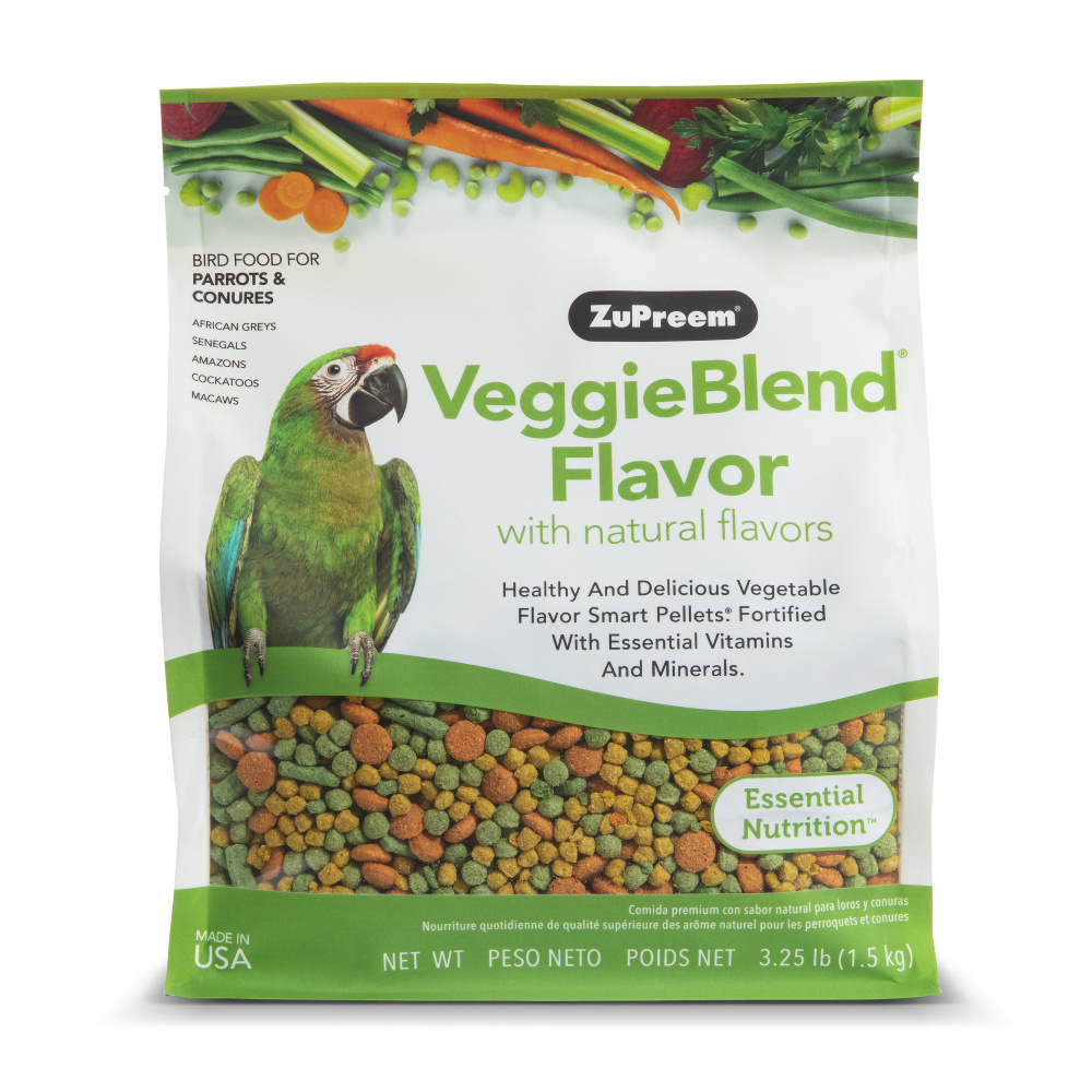 
                  
                    Zupreem VeggieBlend Flavor Food with Natural Flavors for Parrots and Conures
                  
                