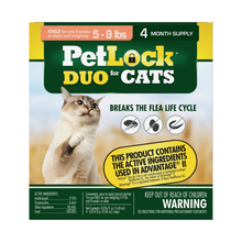 Load image into Gallery viewer, Petlock Duo Flea Squeeze On Treatment For Cats