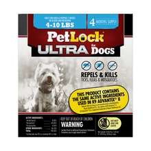 Load image into Gallery viewer, Petlock Ult Max Flea &amp; Tick for Dogs