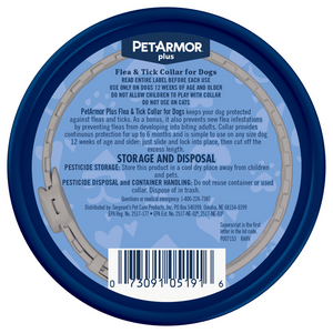 PetArmor Plus Flea & Tick Collar for Dogs