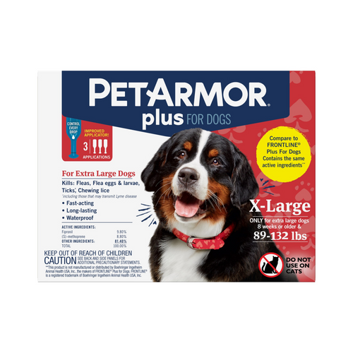 PetArmor Plus Flea & Tick Spot Treatment for Dogs