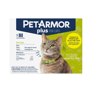 PetArmor Plus Flea & Tick Treatment for Cats over 1.5 lbs