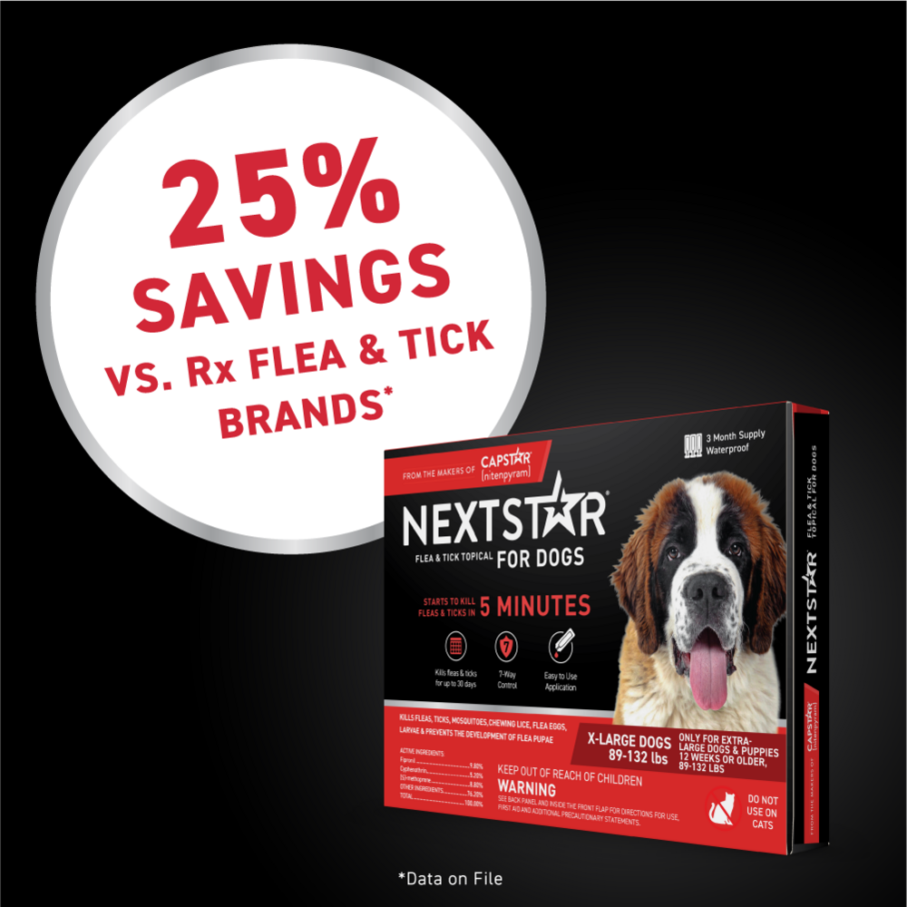 
                  
                    Nextstar Flea & Tick for X- Large Dogs
                  
                
