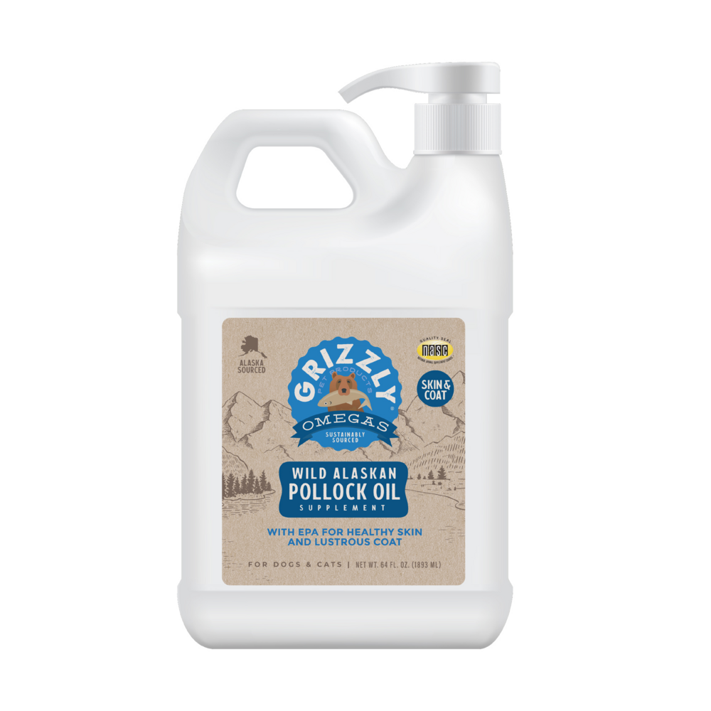 
                  
                    Grizzly Pollock Oil for Dogs
                  
                