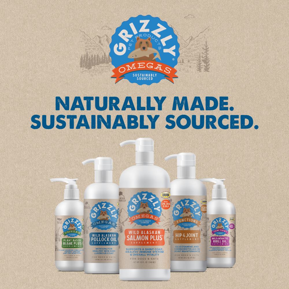 
                  
                    Grizzly Pollock Oil for Dogs
                  
                