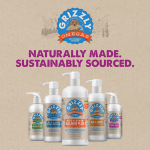 Grizzly Krill Oil Liquid Antioxidant Product for Dogs and Cats