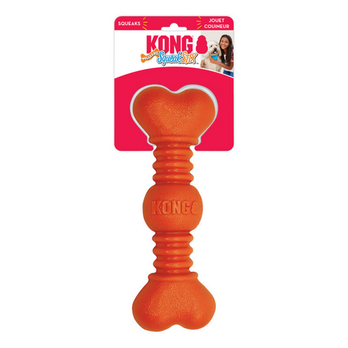 KONG SqueakStix Wigglerz Dog Toy
