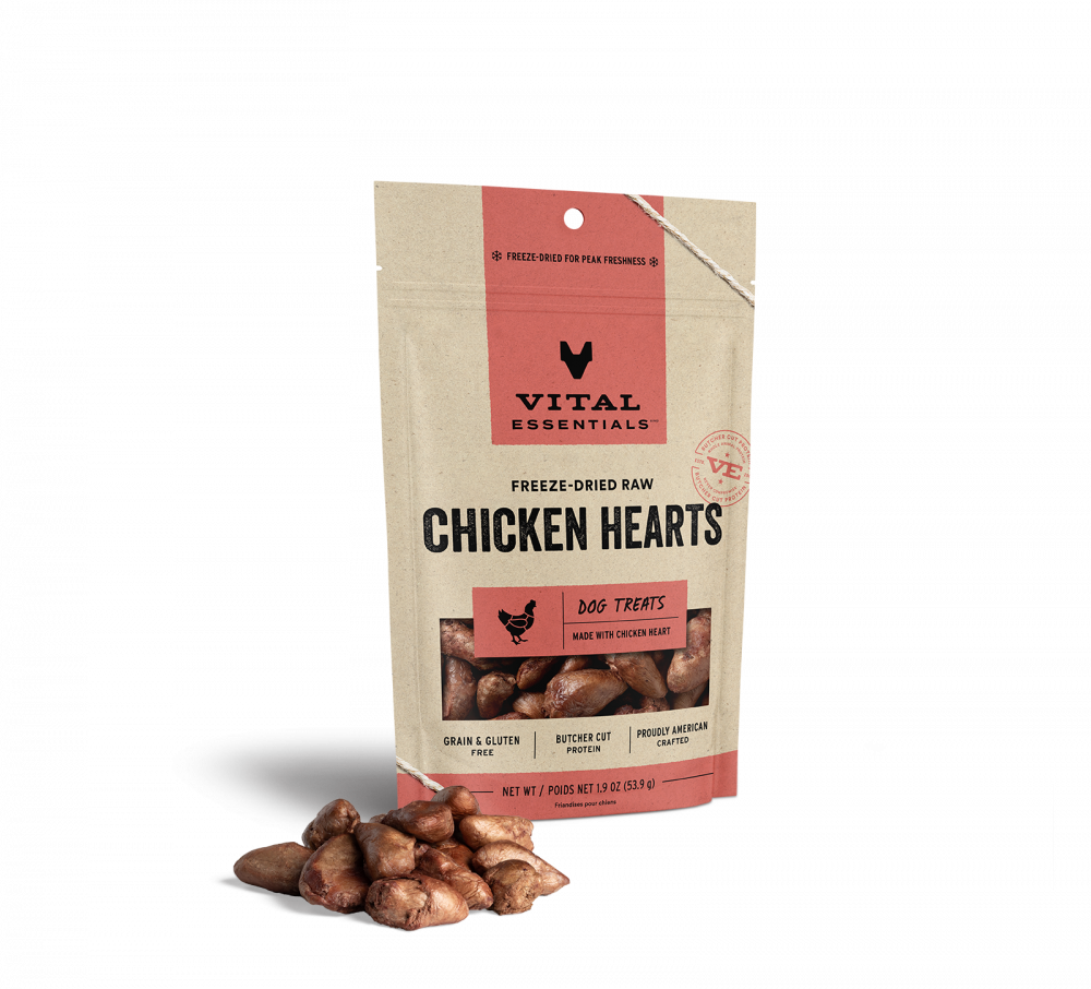 
                  
                    Vital Essentials Freeze Dried Chicken Hearts Dog Treats
                  
                