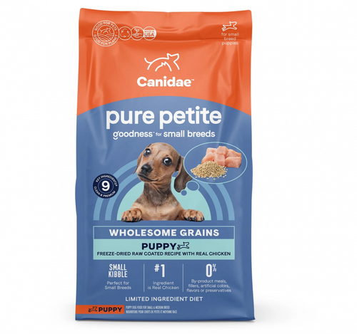 Canidae Pure Petite Premium Recipe Puppy with Chicken and Wholesome Grains Dry Dog Food