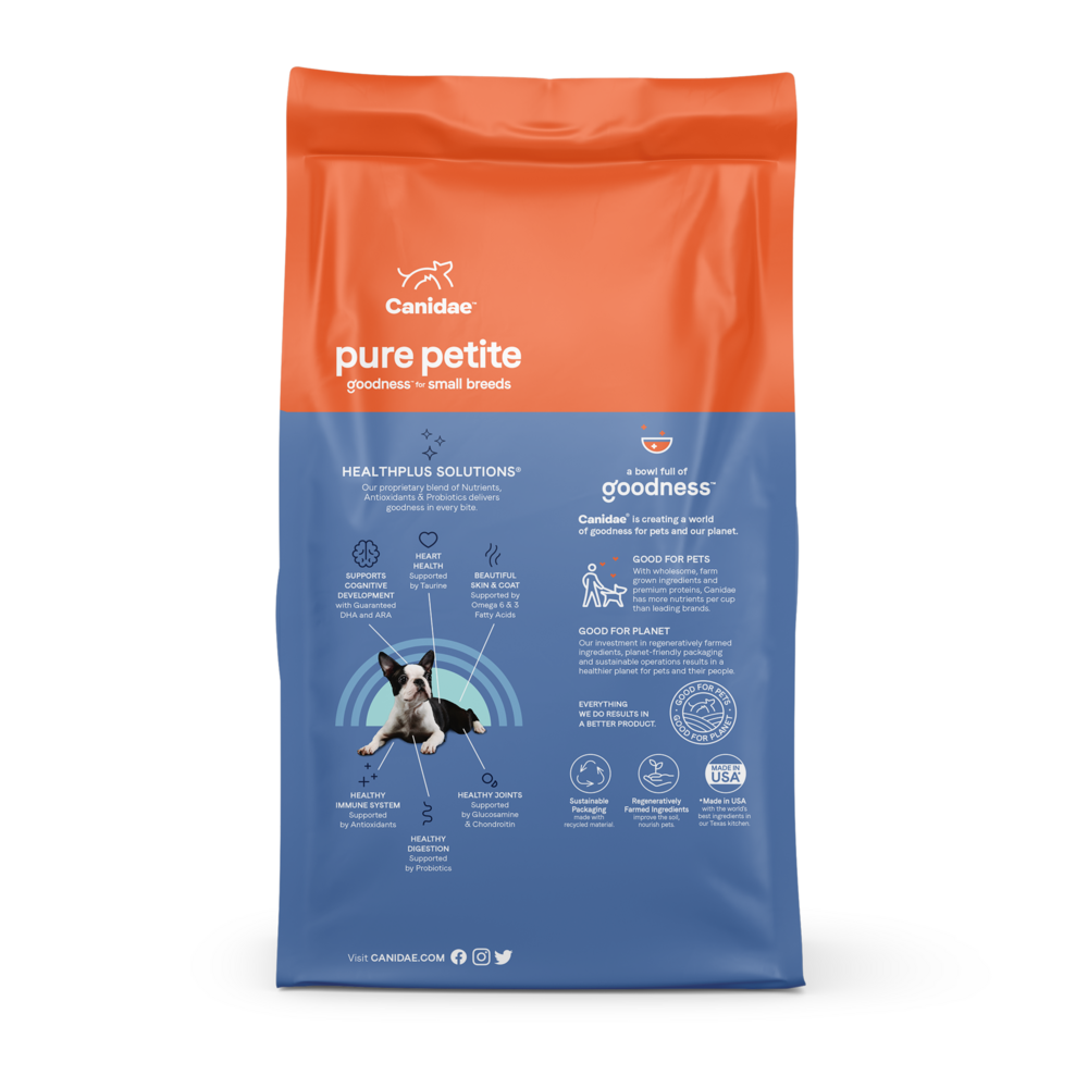 
                  
                    Canidae Pure Petite Premium Recipe Puppy with Chicken and Wholesome Grains Dry Dog Food
                  
                