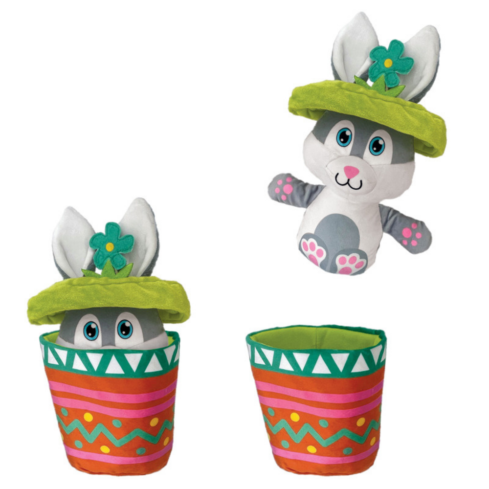 Kong Puzzlements Surprise Flower Pot Dog Toy