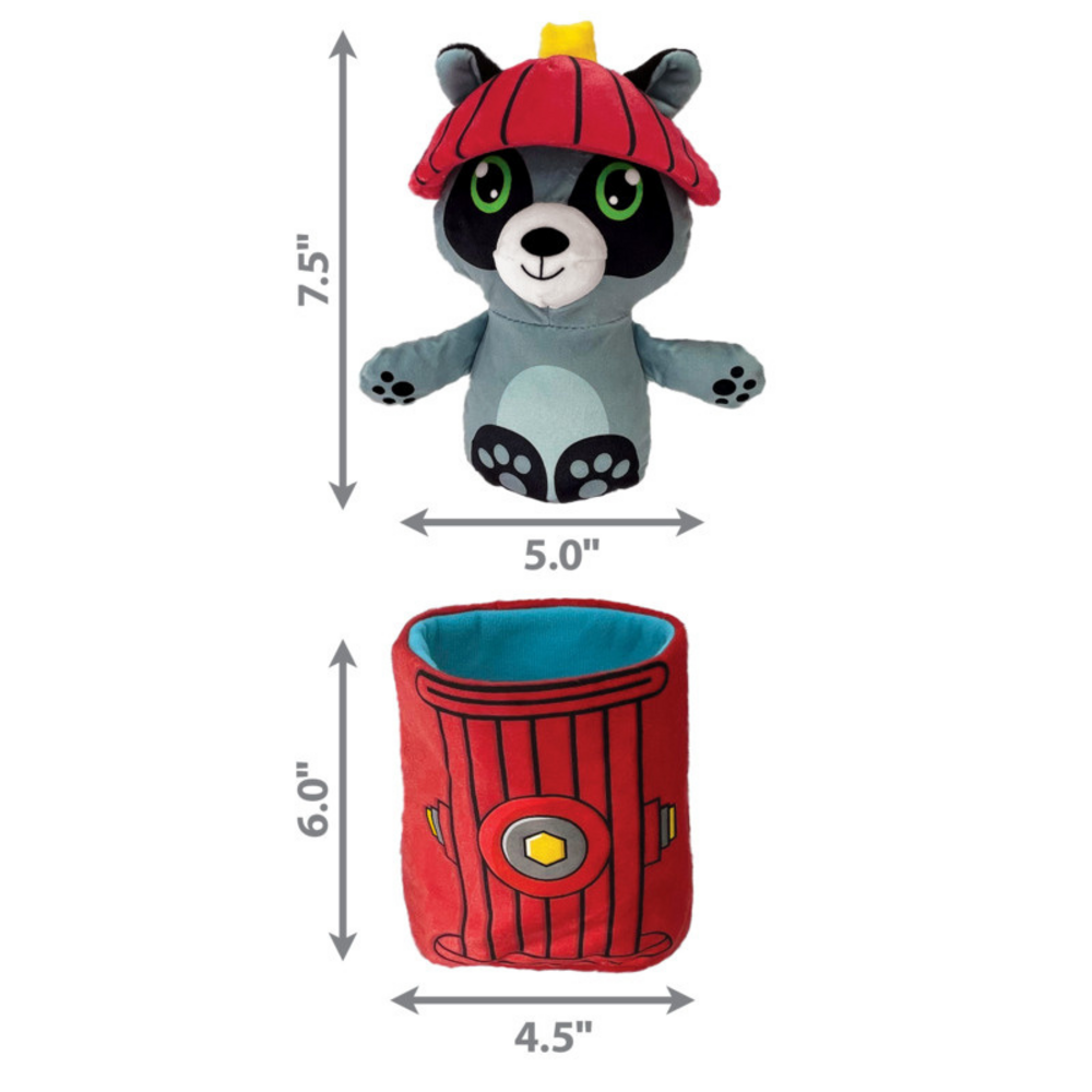 Kong Puzzlements Surprise Fire Hydrant Dog Toy