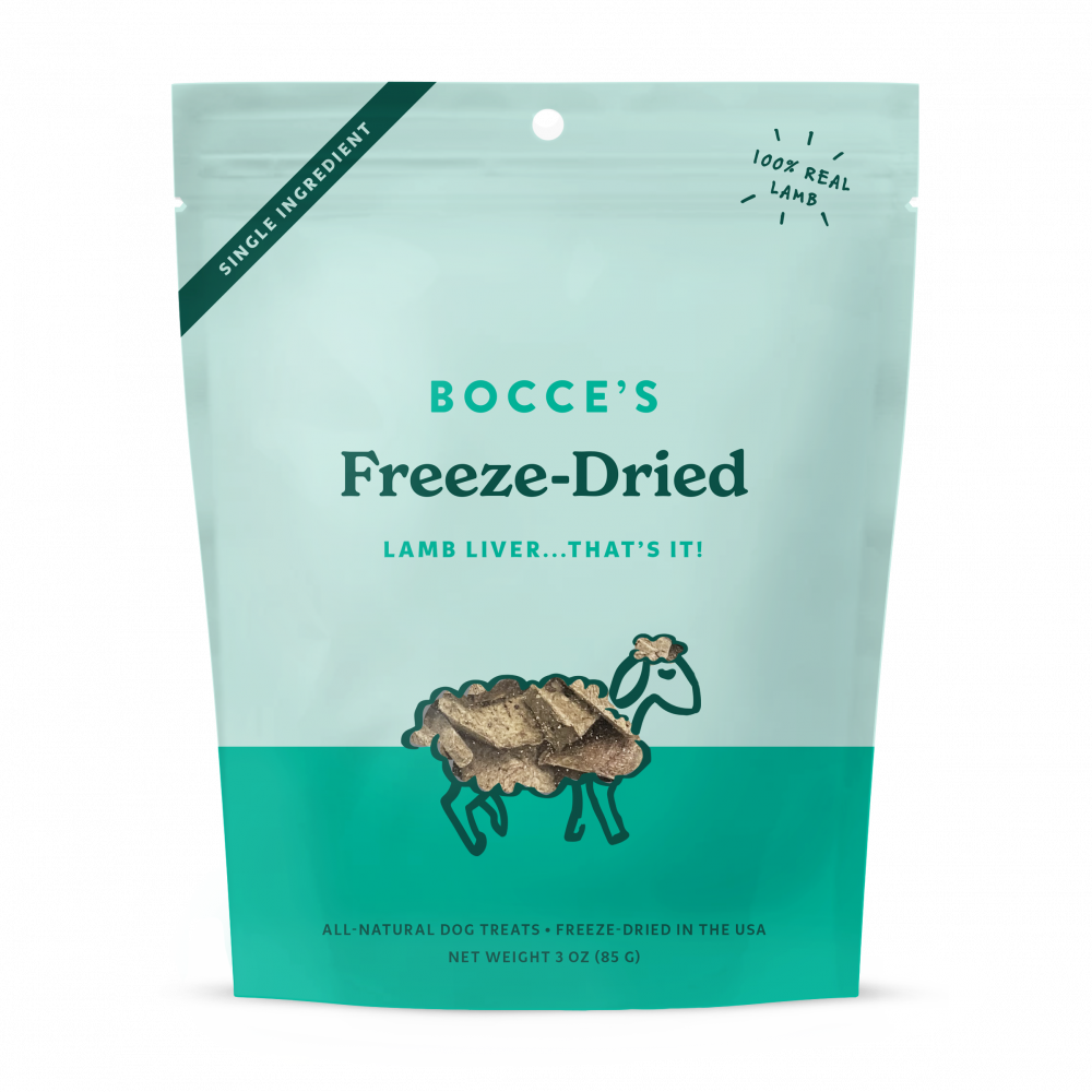 Bocce's Bakery Lamb Liver Freeze-Dried Treats