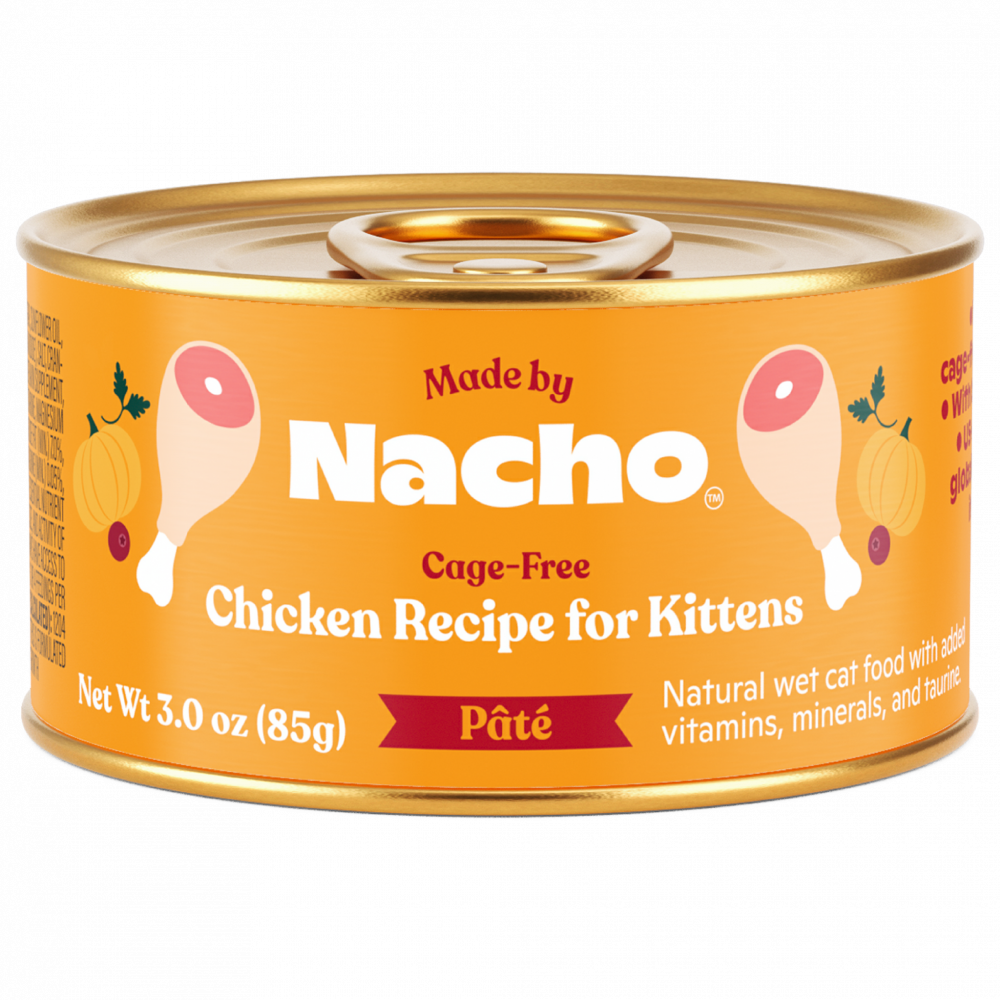 
                  
                    Made By Nacho Cage-Free Chicken Recipe Pate For Kittens
                  
                