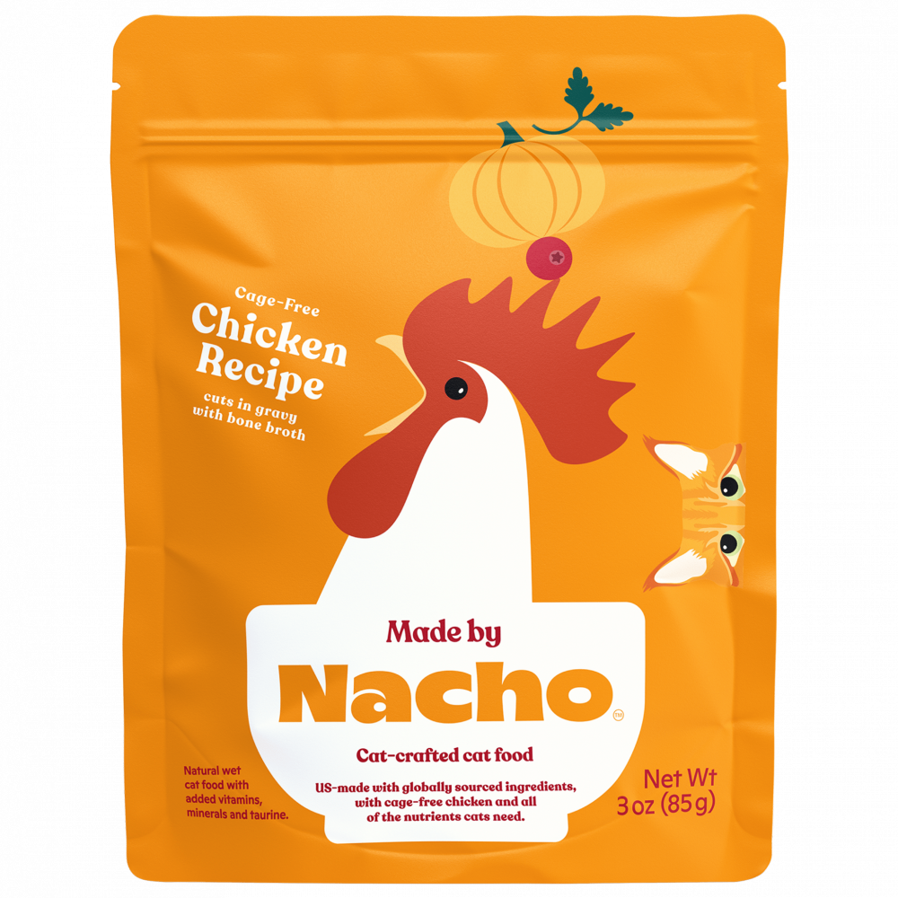 
                  
                    Made By Nacho Cage-Free Chicken Recipe Cuts In Gravy With Bone Broth
                  
                