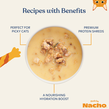 Load image into Gallery viewer, Made By Nacho Diced Grain-Free Recipe Sustainably-Caught Tuna &amp; Cod Recipe With Bone Broth