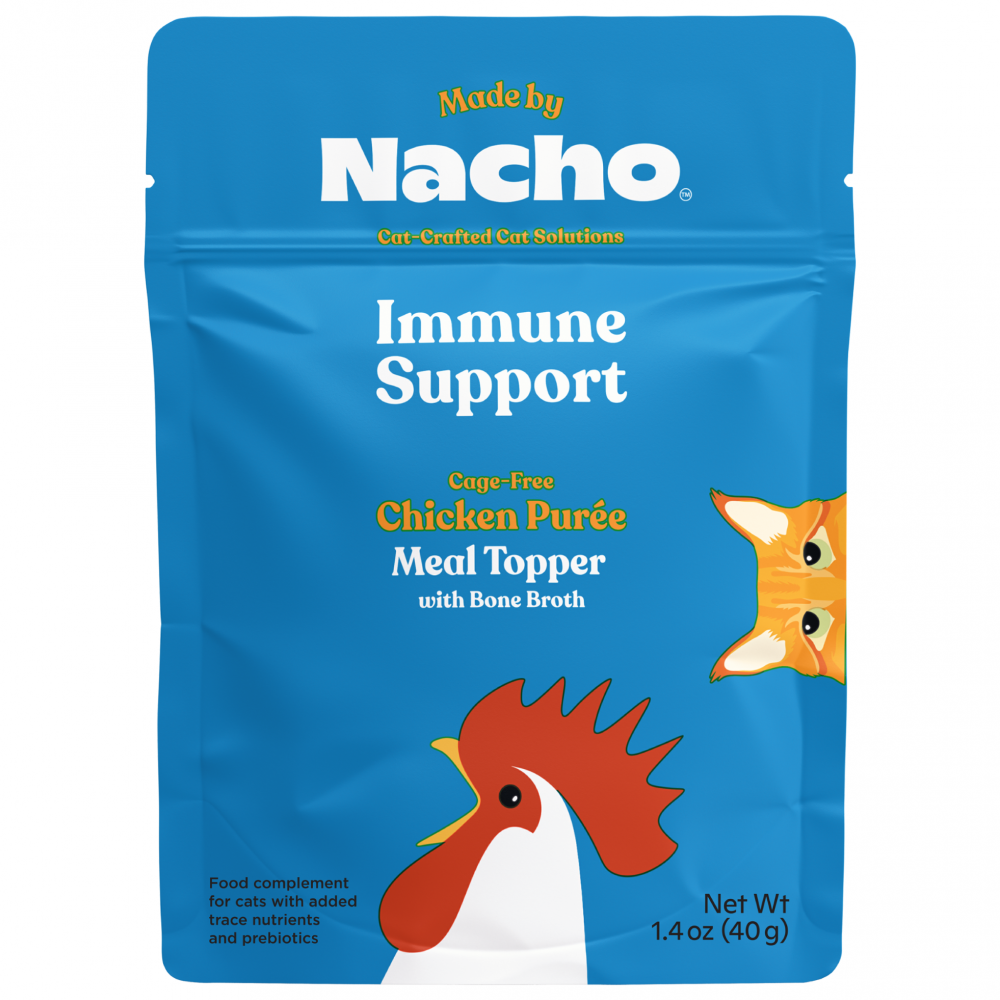 
                  
                    Made By Nacho Immunity Support Cage-Free Chicken Puree Meal Topper With Bone Broth
                  
                