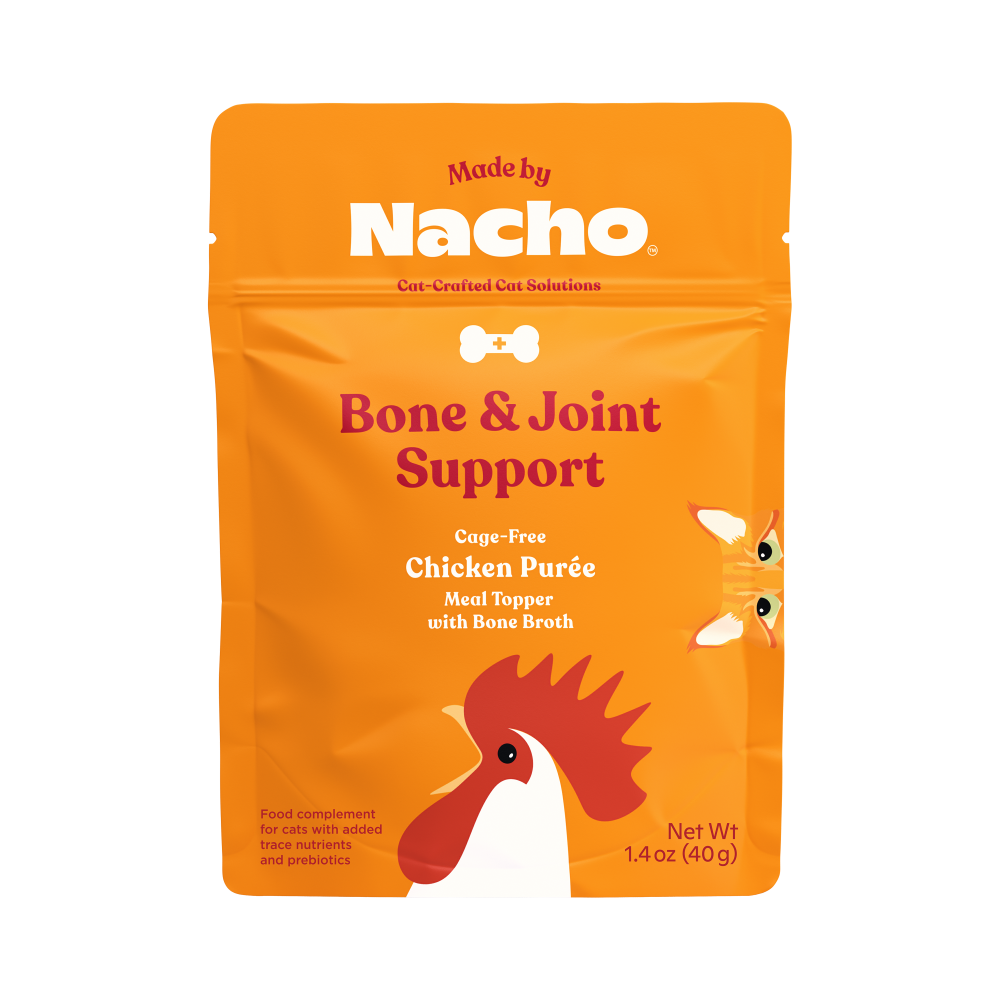 
                  
                    Made By Nacho Bone & Joint Support Cage-Free Chicken Puree Meal Topper With Bone Broth
                  
                