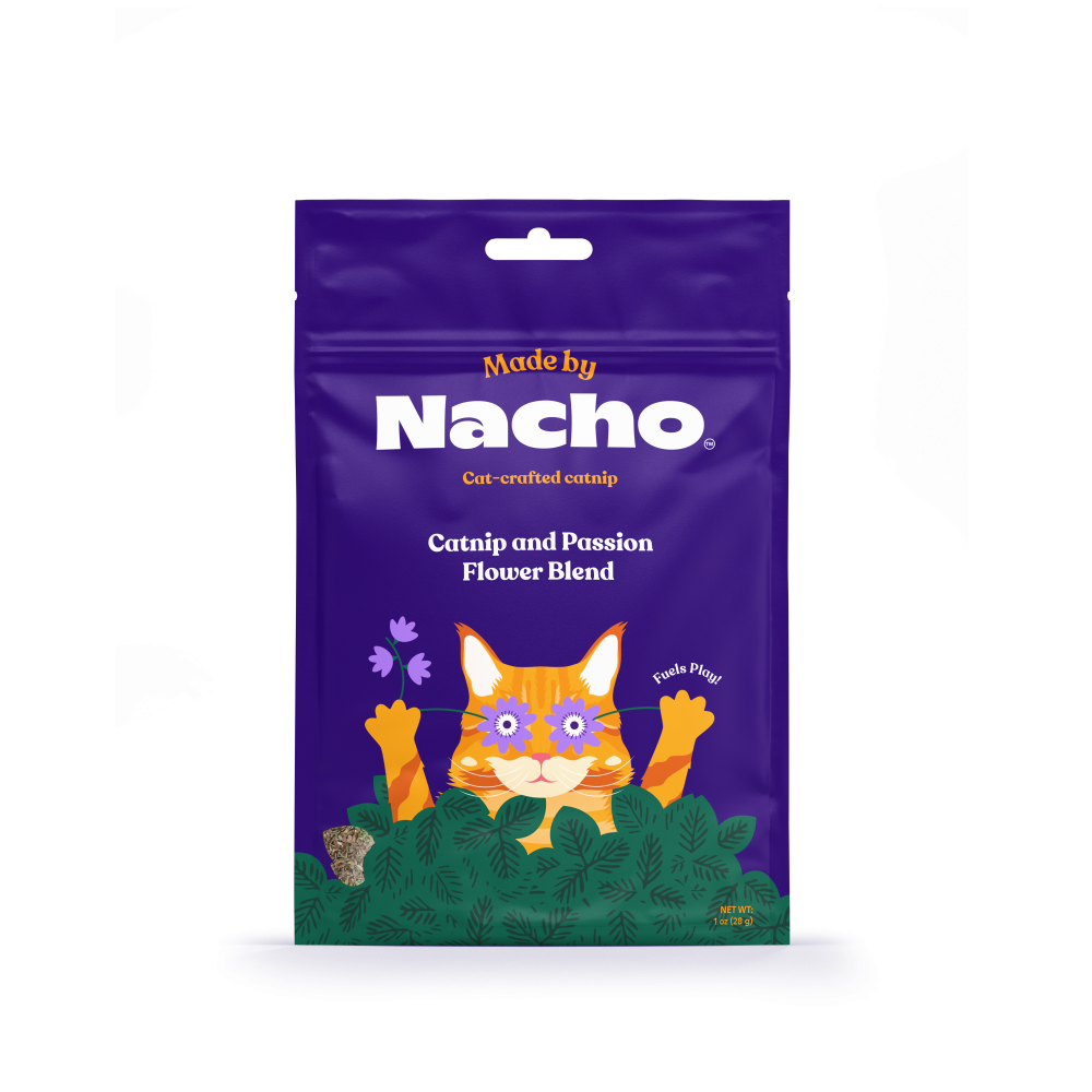 
                  
                    Made By Nacho Catnip & Passion Flower Blend
                  
                