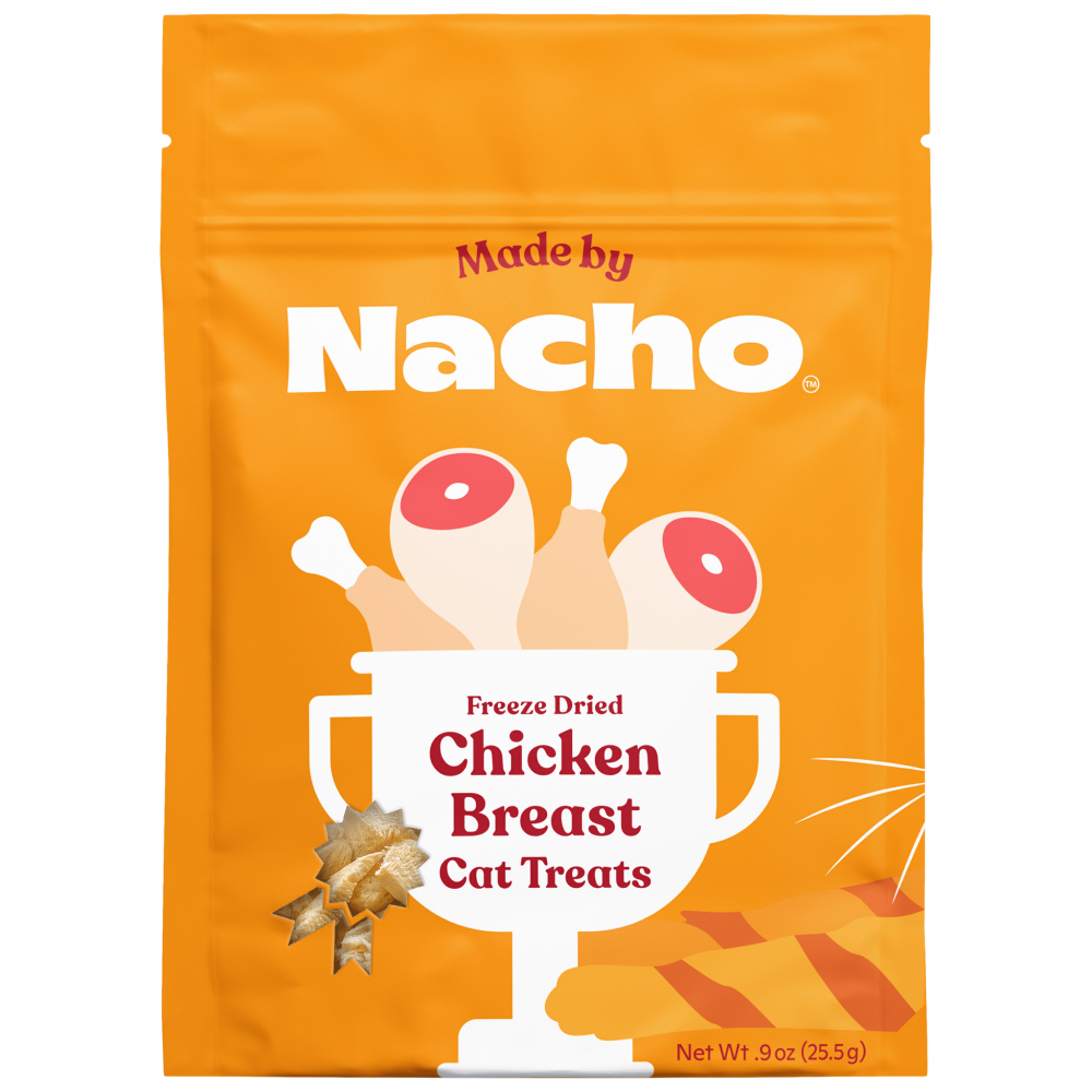 
                  
                    Made by Nacho Freeze Dried Chicken Breast Cat Treats
                  
                